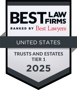 Best Lawyers Tier 1 in Trusts and Estates Badge 2025